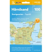 100 Härnösand Sverigeserien 1:50 000